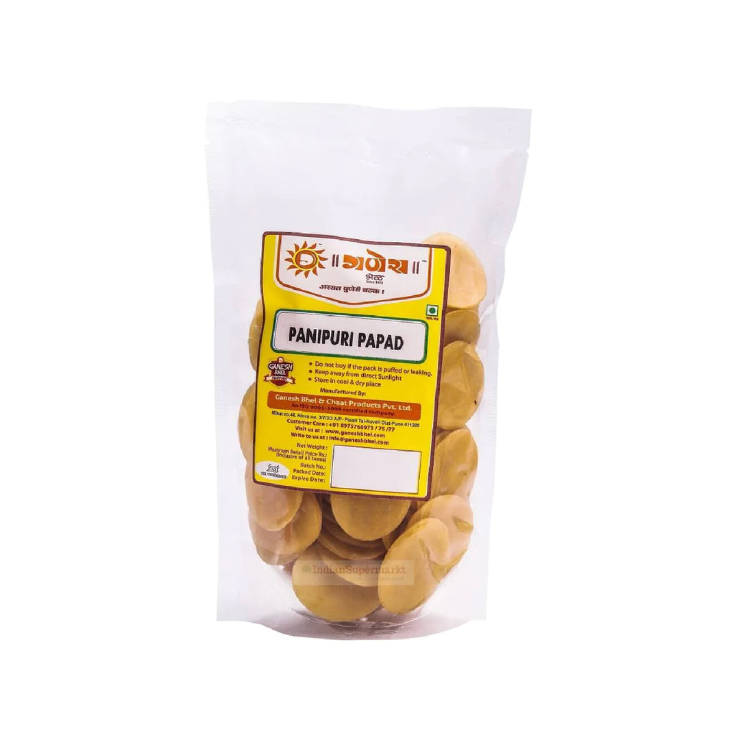 Ganesh Bhel Panipuri Papad 200Gm - Apna Indian Bazaar