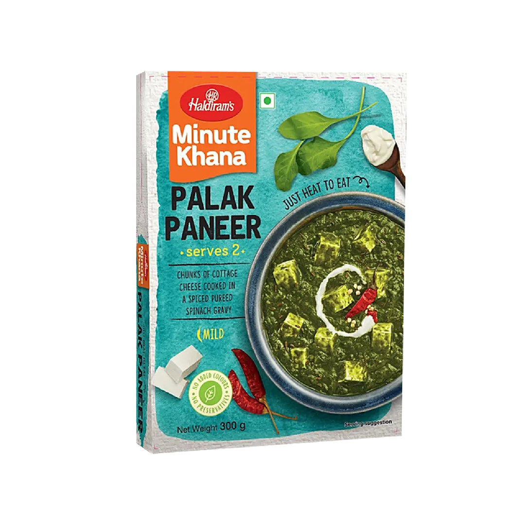 Haldiram'S Dilli Style Palak Paneer B1G1 300Gm - Apna Indian Bazaar
