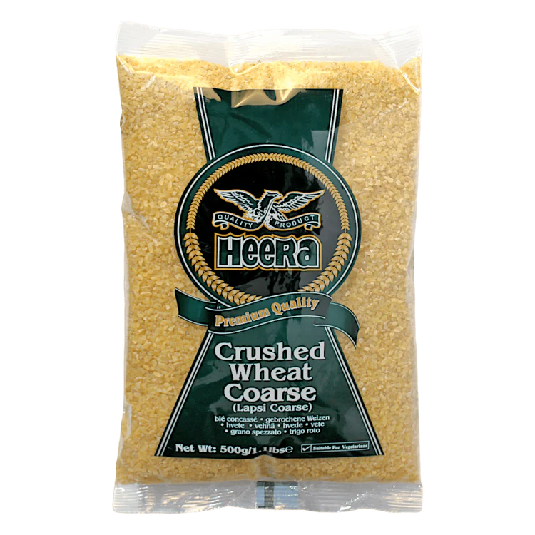Heera Lapsi Coarse Broken Wheat 500Gm - Apna Indian Bazaar