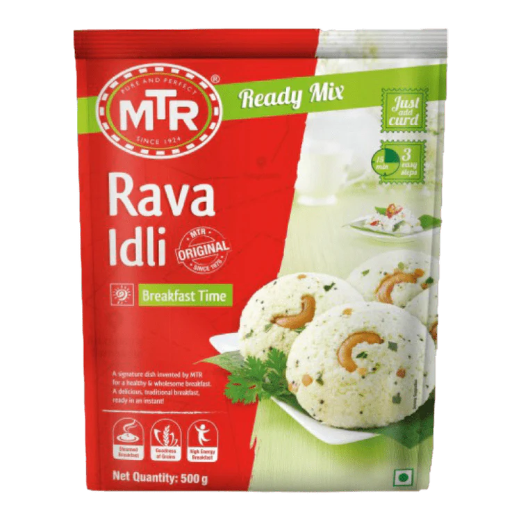 MTR Rava Idli Mix 500Gm - Apna Indian Bazaar