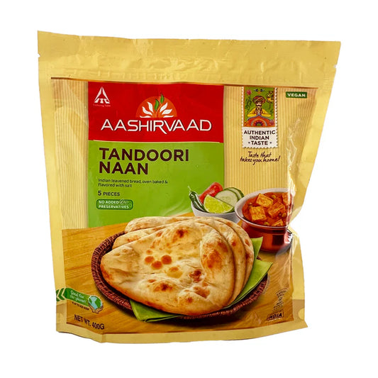 Aashirvaad Tandoori Naan 5 Pcs - Apna Indian Bazaar