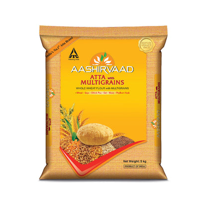 Aashirvaad Multigrain Atta 5Kg - Apna Indian Bazaar