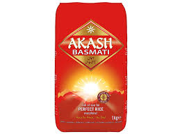 Akash Basmati Rice 1kg - Apna Indian Bazaar