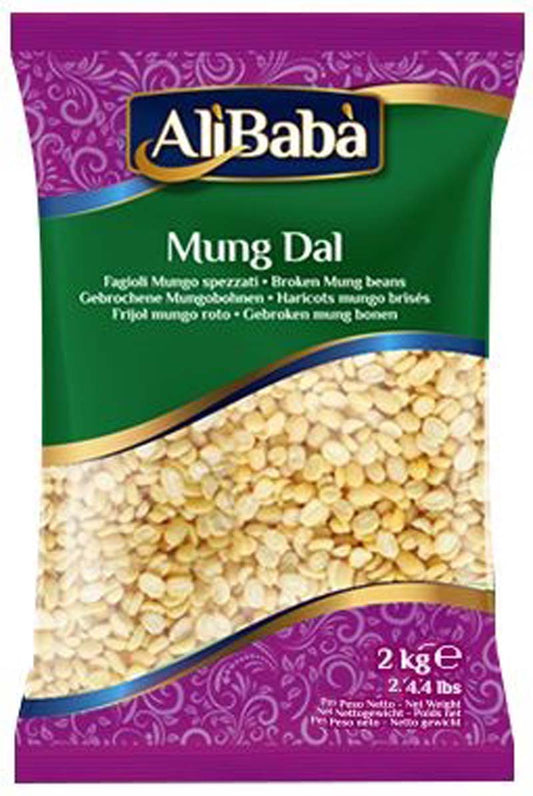 Alibaba Mung Dal 2 Kg - Apna Indian Bazaar