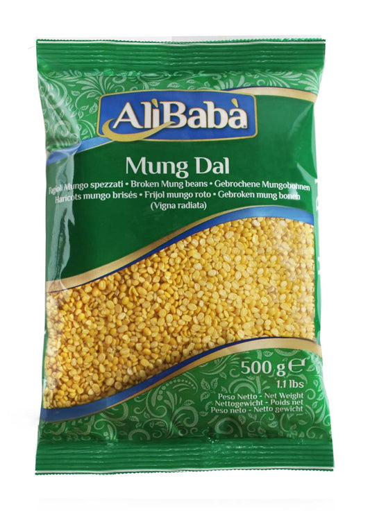 Alibaba Mung Dal 500Gm - Apna Indian Bazaar