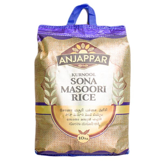 Anjappar Sona Masuri 10Kg - Apna Indian Bazaar