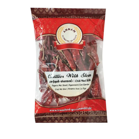 Annam Dried Red Chilli 500g - Apna Indian Bazaar