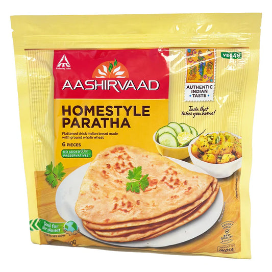 Aashirvaad Home Style Paratha 6Pcs - Apna Indian Bazaar
