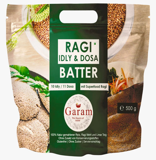 Garam Idly Dosa Batter Ragi – 1Kg - Apna Indian Bazaar