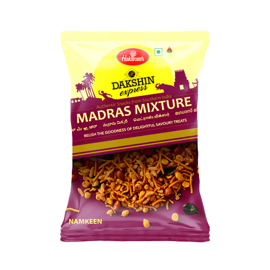 Haldiram'S  Dakshin Express Madras Mixture 180Gm - Apna Indian Bazaar