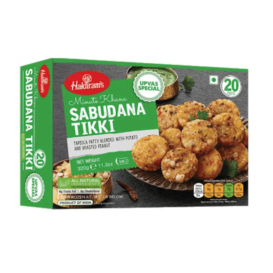 Haldiram'S Sabudana Tikki 320Gm - Apna Indian Bazaar