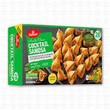 Haldiram'S Cocktail Samosa (Vegan)  650Gm - Apna Indian Bazaar
