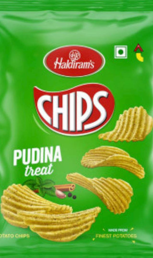 Haldiram'S  Chips Pudina Treat --120Gm - Apna Indian Bazaar