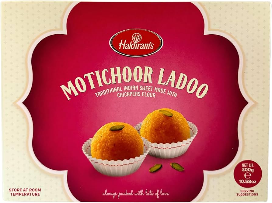 Haldiram'S Haldiram'S Motichoor Ladoo  300Gm - Apna Indian Bazaar