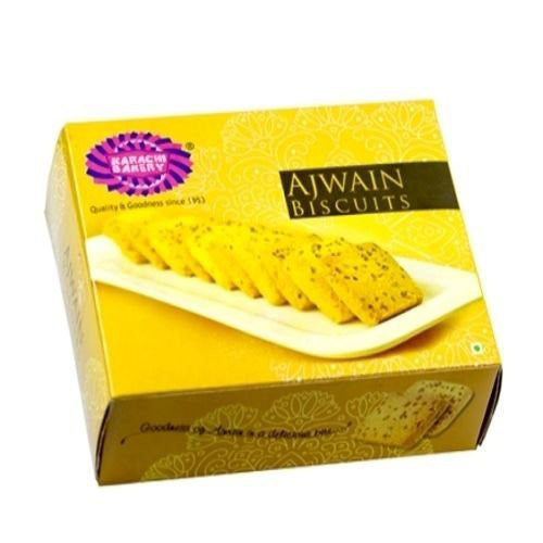 Karachi Bakery Vegan Ajwain Biscuits [4]  400Gm - Apna Indian Bazaar