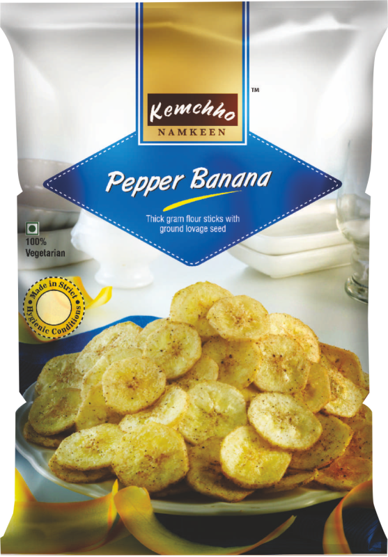 Kemchoo Banana Chips Pepper 270Gm - Apna Indian Bazaar