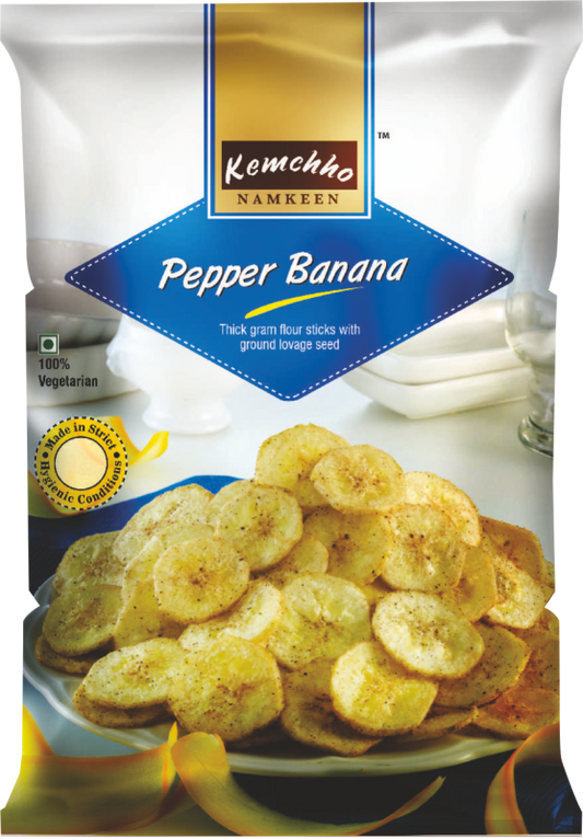Kemchoo Banana Chips Pepper 270Gm - Apna Indian Bazaar