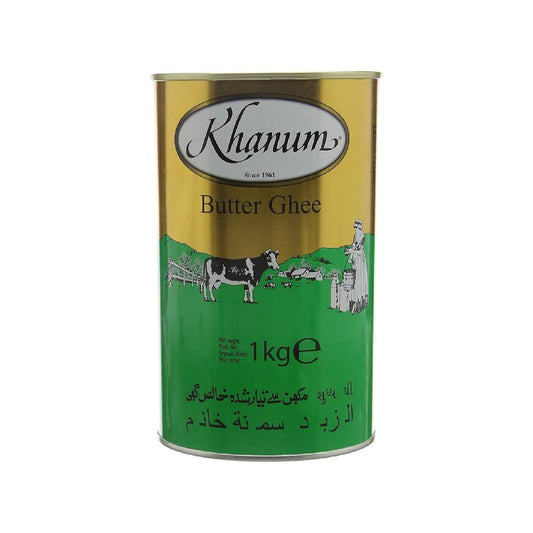 Khanum Pure Butter Ghee  1Kg - Apna Indian Bazaar