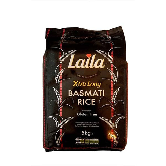 Laila Extra Long Basmati Rice 5Kg - Apna Indian Bazaar