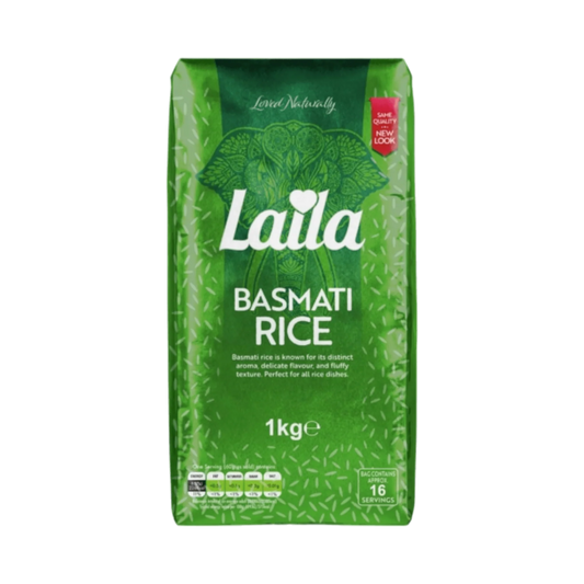 Laila Basmati Rice  1Kg - Apna Indian Bazaar