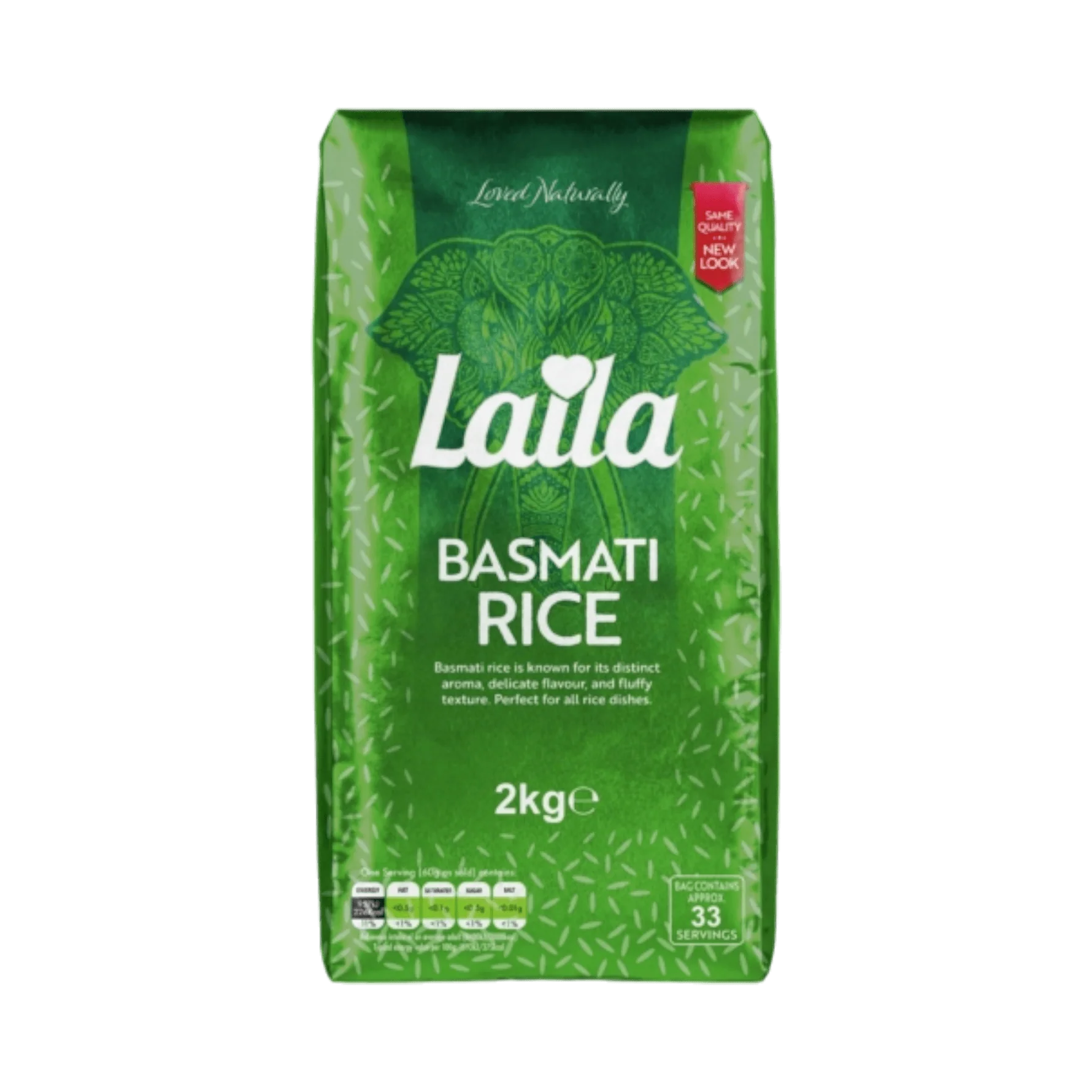 Laila Basmati Rice  2Kg - Apna Indian Bazaar