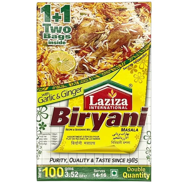 Laziza Biryani Masala  100Gm - Apna Indian Bazaar