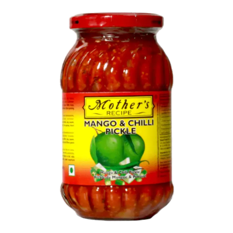 Mother`S Mango & Chilli Pickle  500Gm - Apna Indian Bazaar