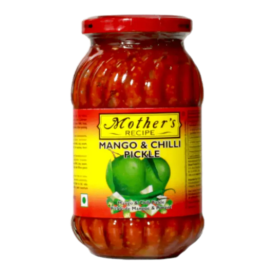 Mother`S Mango & Chilli Pickle  500Gm - Apna Indian Bazaar