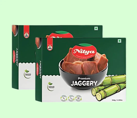 Nitya Premium Jaggery  950Gm - Apna Indian Bazaar