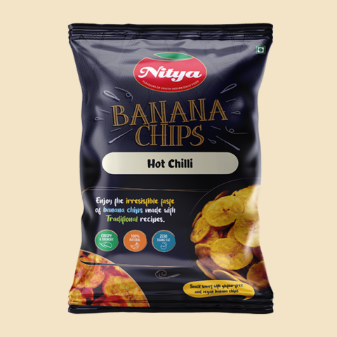 Nitya Banana Chips Peri Peri  150Gm - Apna Indian Bazaar