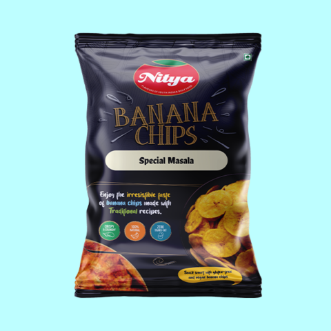 Nitya Banana Chips Special Masala  150Gm - Apna Indian Bazaar