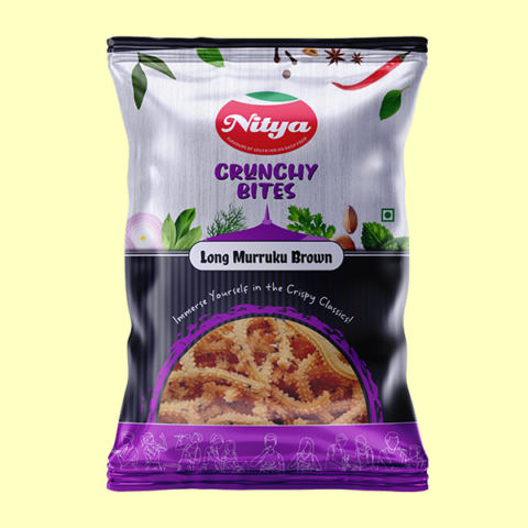 Nitya Long Muruku White  170Gm - Apna Indian Bazaar