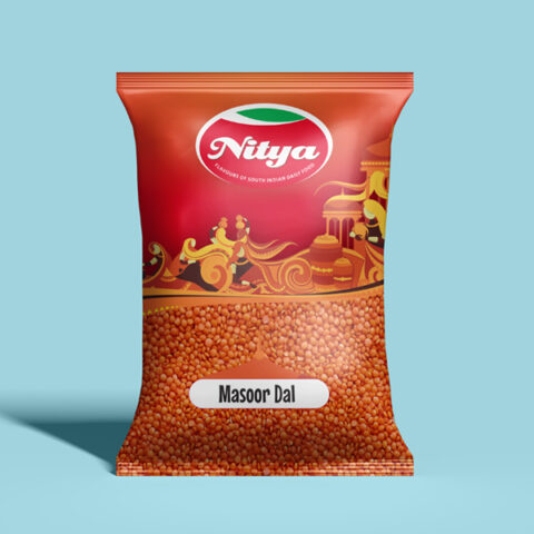 Nitya Masoor Dal Split  500Gm - Apna Indian Bazaar