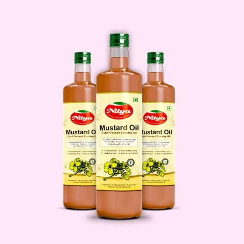 Nitya Nitya Mustard Oil  1Ltr - Apna Indian Bazaar