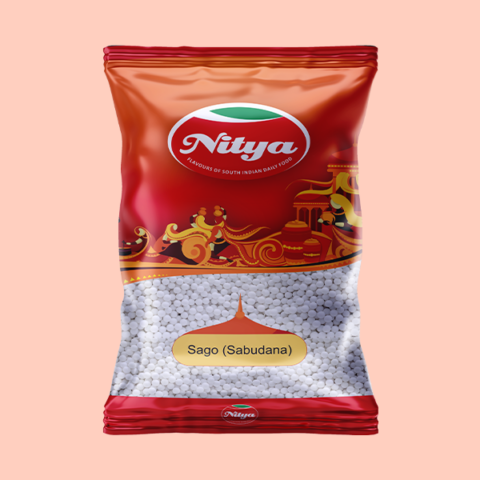 Nitya Sago (Sabudana) Medium  250Gm - Apna Indian Bazaar