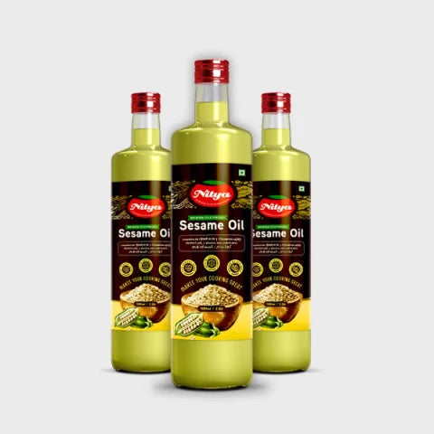 Nitya Nitya Sesame Oil  1Ltr - Apna Indian Bazaar