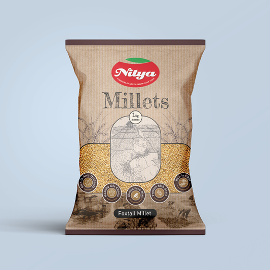 Nitya Foxtail Millets  1Kg - Apna Indian Bazaar