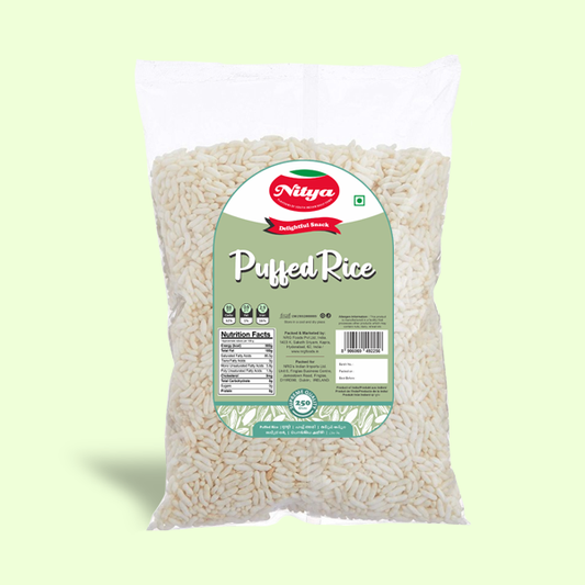 Nitya Puffed Rice(Murmura)  400Gm - Apna Indian Bazaar