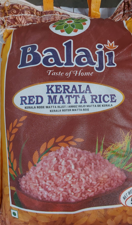Balaji Kerala Red Matta Rice  1Kg - Apna Indian Bazaar