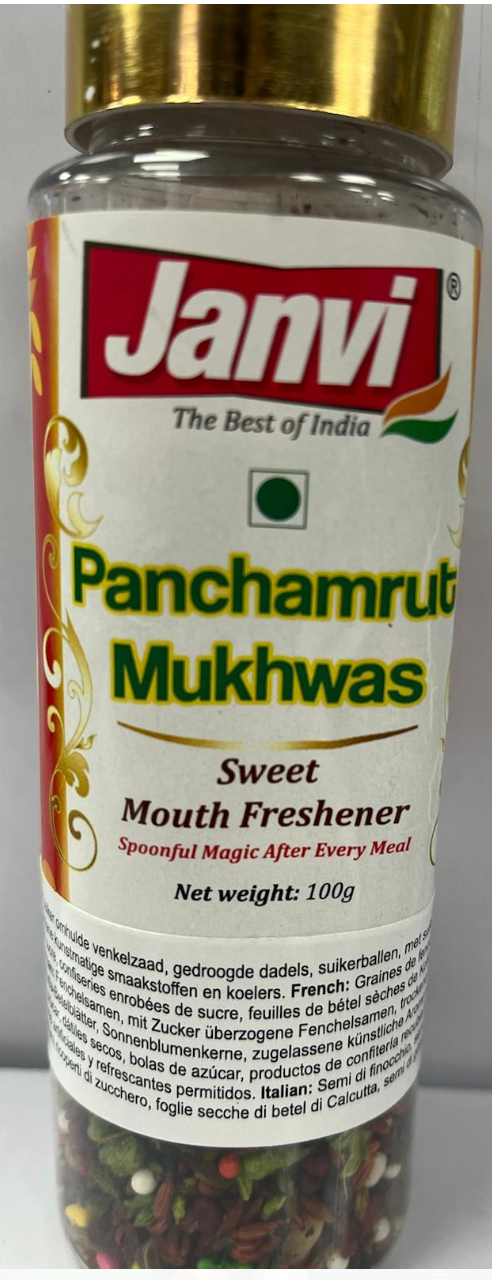 Janvi Panchamurt Mukhwas 100Gm - Apna Indian Bazaar