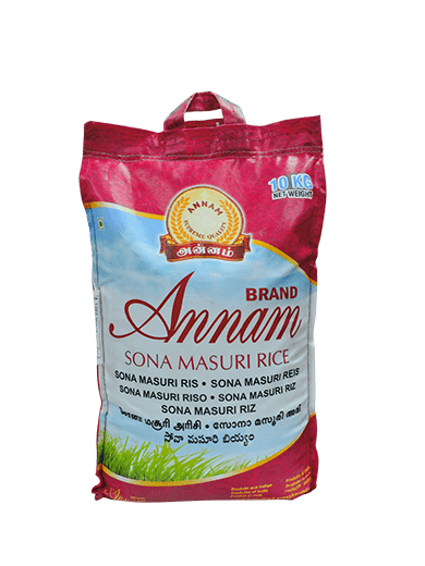 Annam Sona Masuri Rice  10Kg - Apna Indian Bazaar