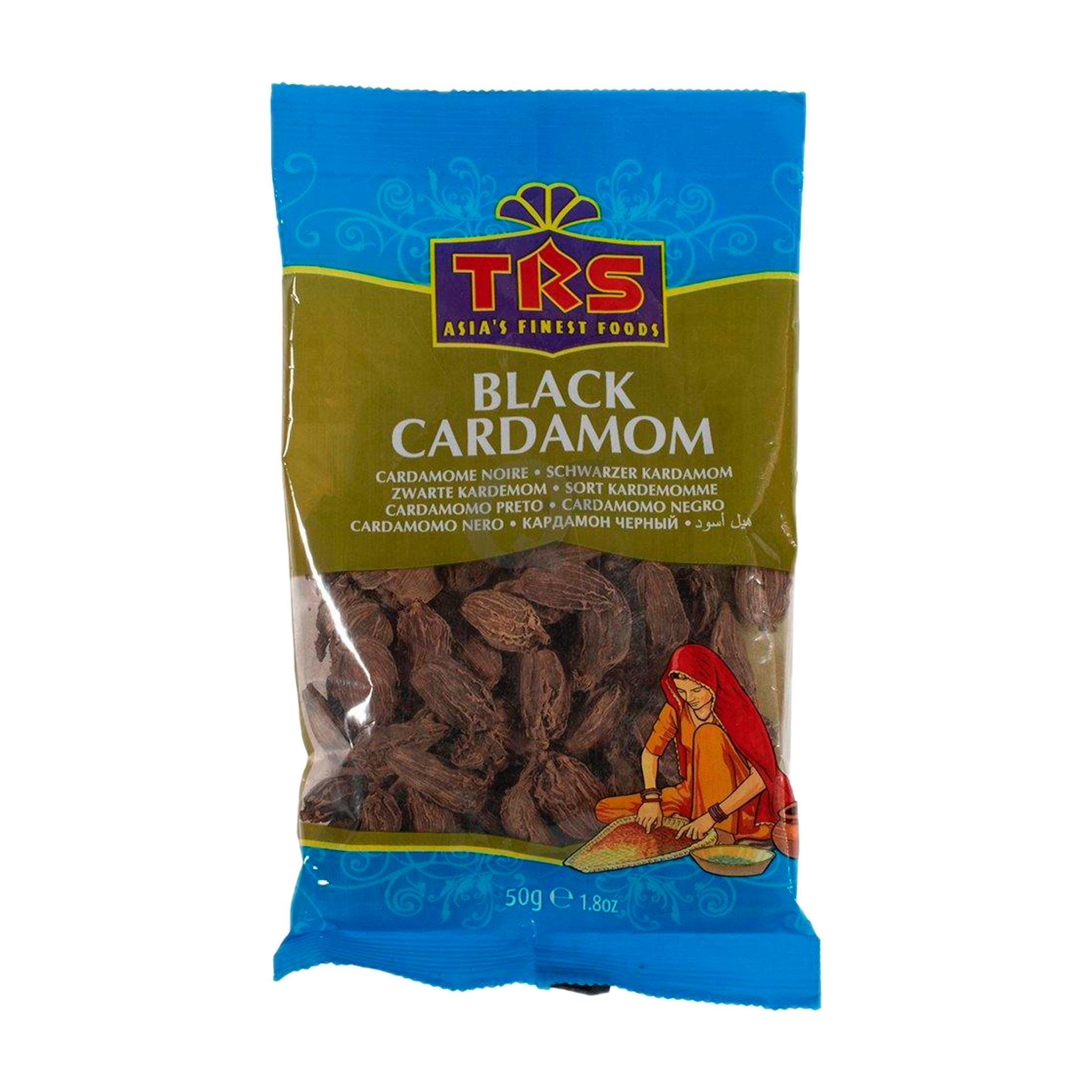 TRS Black Cardamom 50Gm - Apna Indian Bazaar