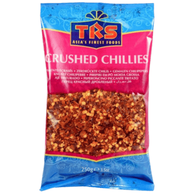 TRS Crushed Chillies. Extra Hot 250Gm - Apna Indian Bazaar