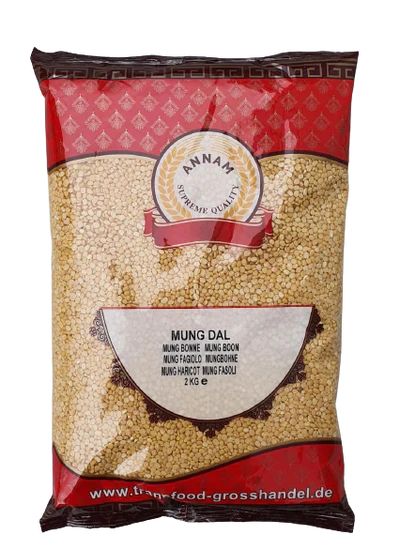 Annam Moong Daal Clean 2kg - Apna Indian Bazaar