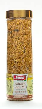 Janvi Adarakh Gotli Mukhwas 100Gm - Apna Indian Bazaar