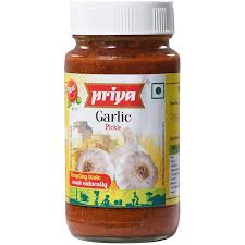 Priya Garlic Pickle  300Gm - Apna Indian Bazaar