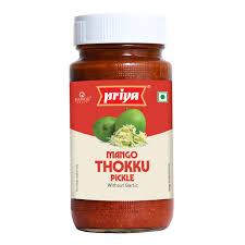 Priya Mango Thokku With Out Garlic  300Gm - Apna Indian Bazaar