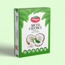 Nitya Frozen Sliced Coconut 400Gm - Apna Indian Bazaar