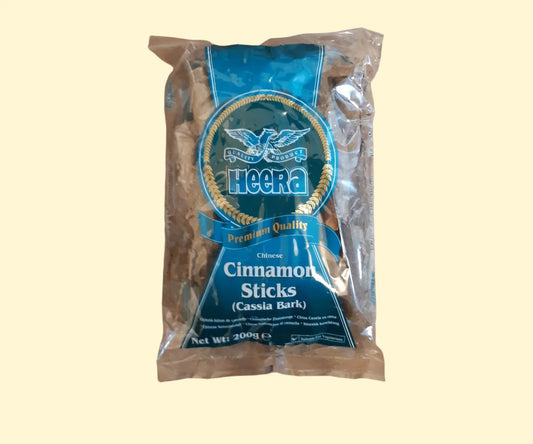 Heera Dalchini Whole Cinnamon Sticks  200Gm - Apna Indian Bazaar